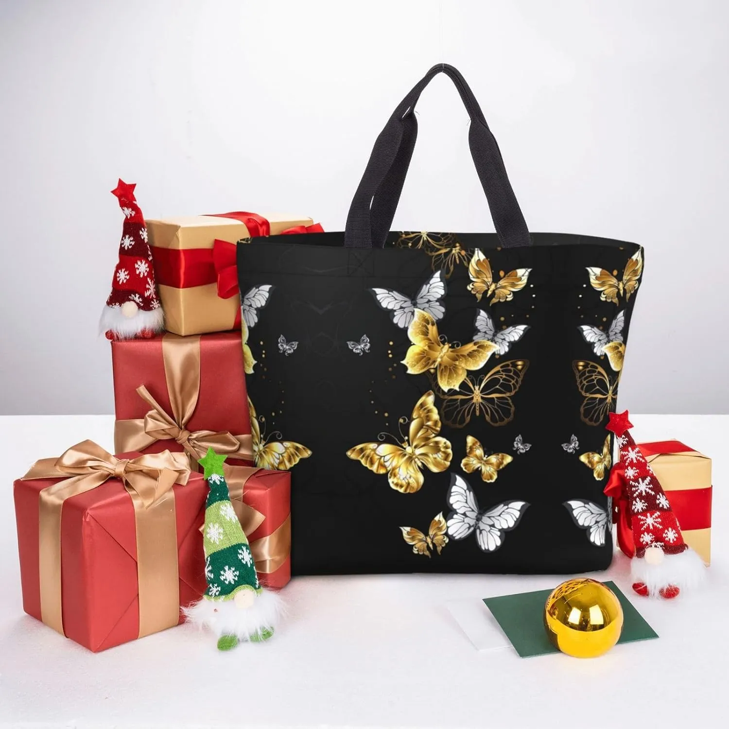 Gingerbread Cookies Print Fashion Tote Bag,Travel Handbag For Women, Hobo Bags, Work Shoulder Bags Crossbody Bag