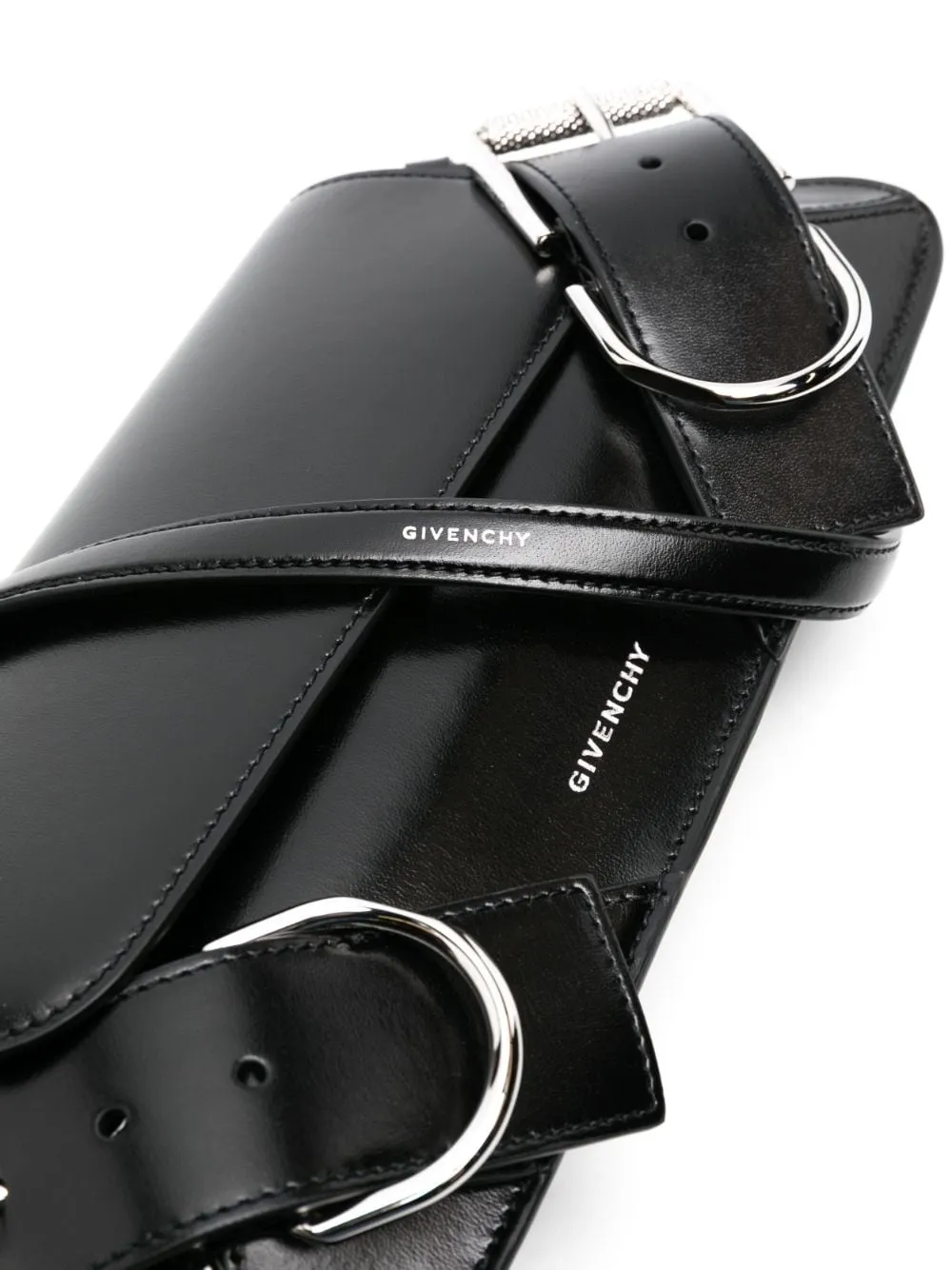 Givenchy Vo You Leather Flap Shoulder Bag