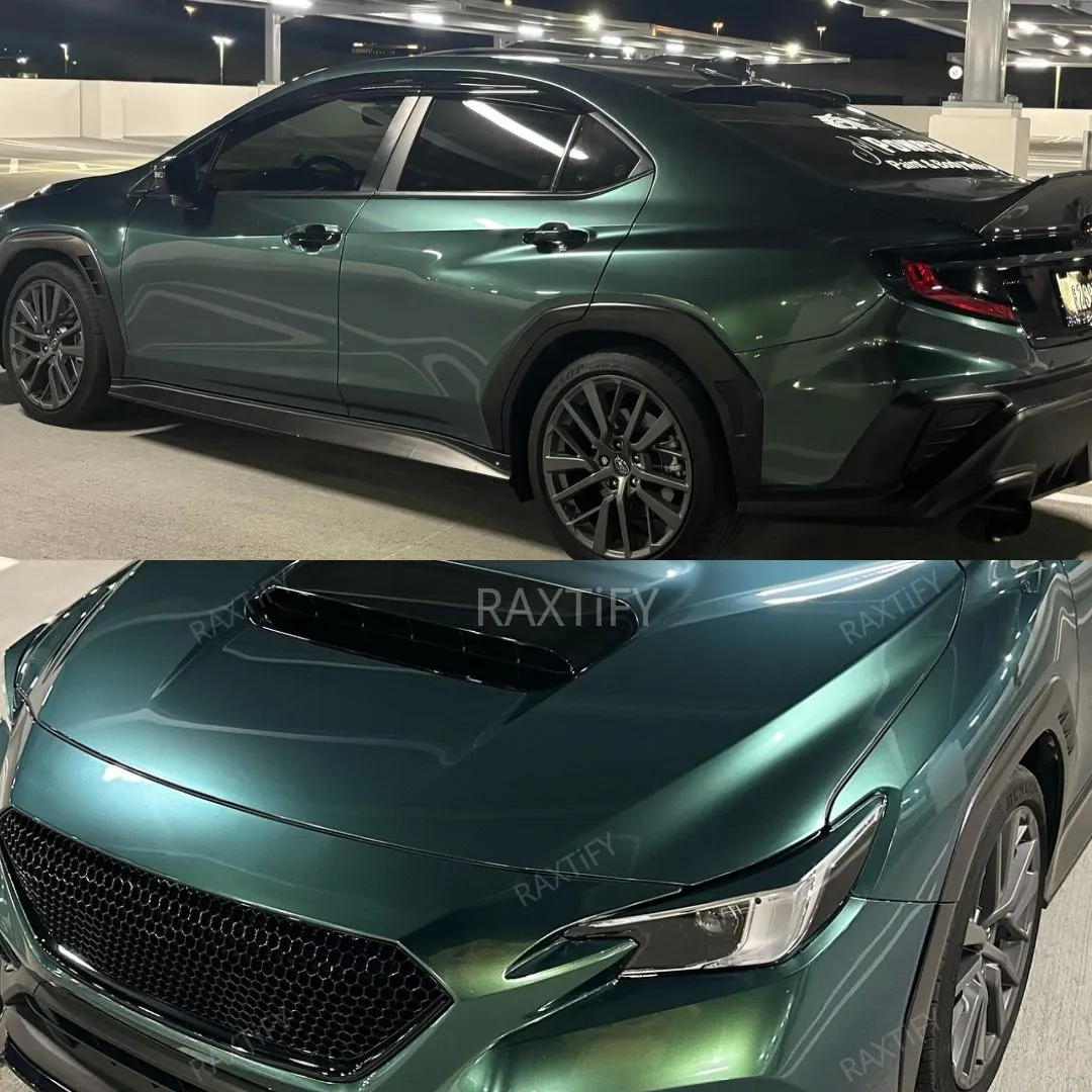 Gloss Metallic Gotland Green Vinyl Wrap