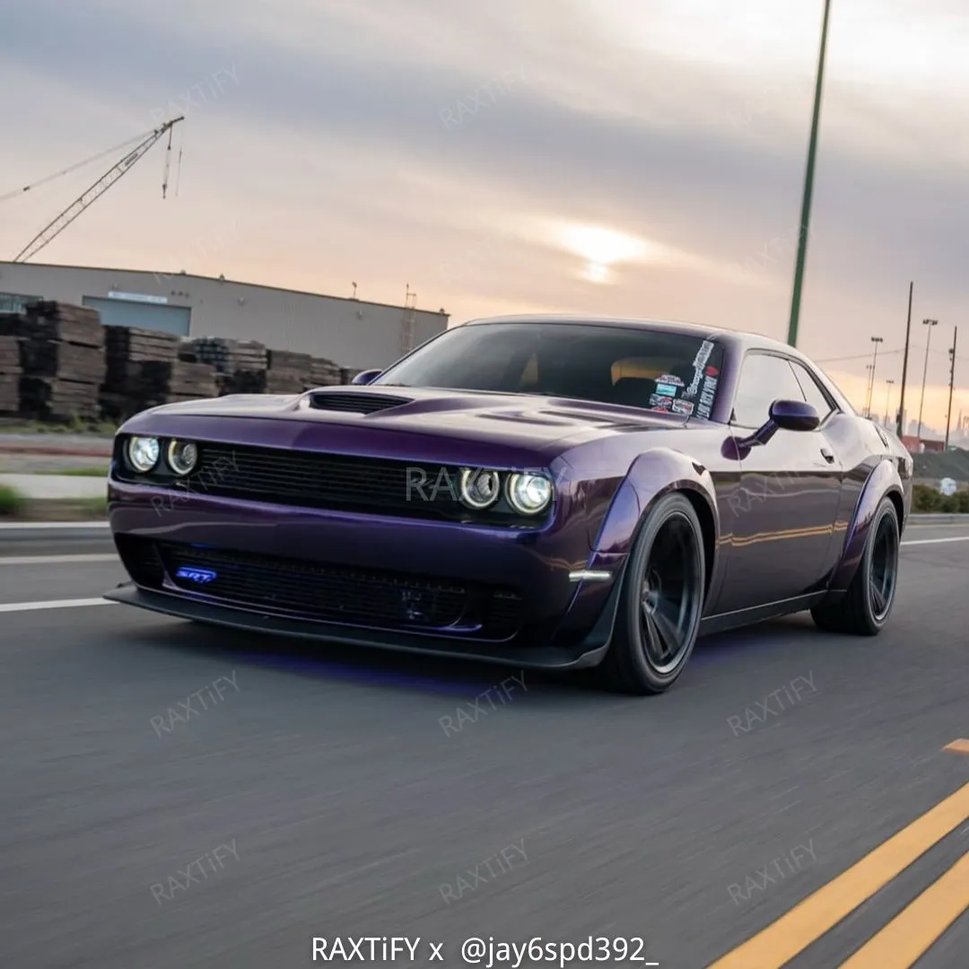 Gloss Metallic Midnight Purple Vinyl Wrap
