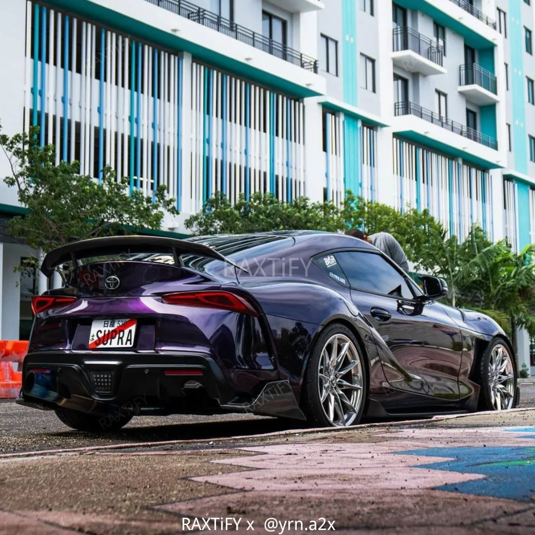 Gloss Metallic Midnight Purple Vinyl Wrap