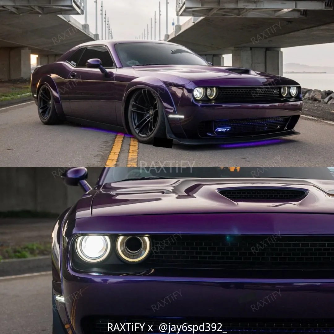 Gloss Metallic Midnight Purple Vinyl Wrap