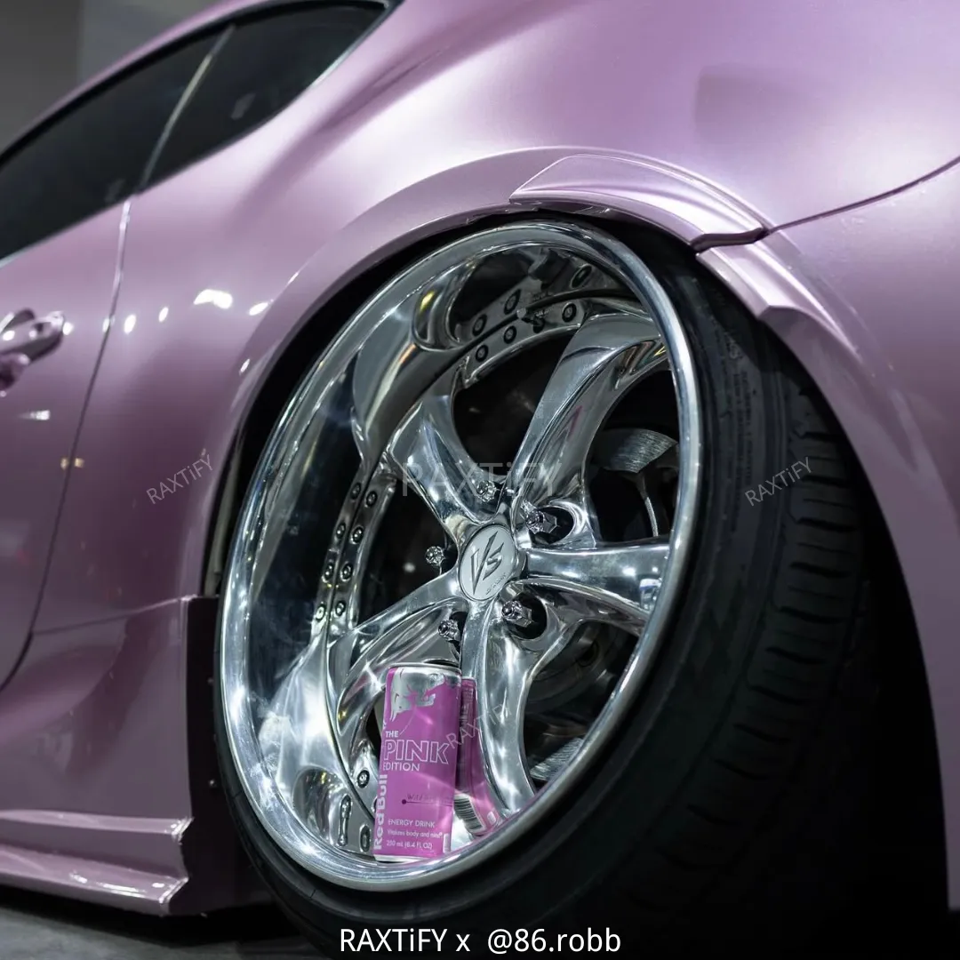 Gloss Metallic Passion Pink Vinyl Wrap