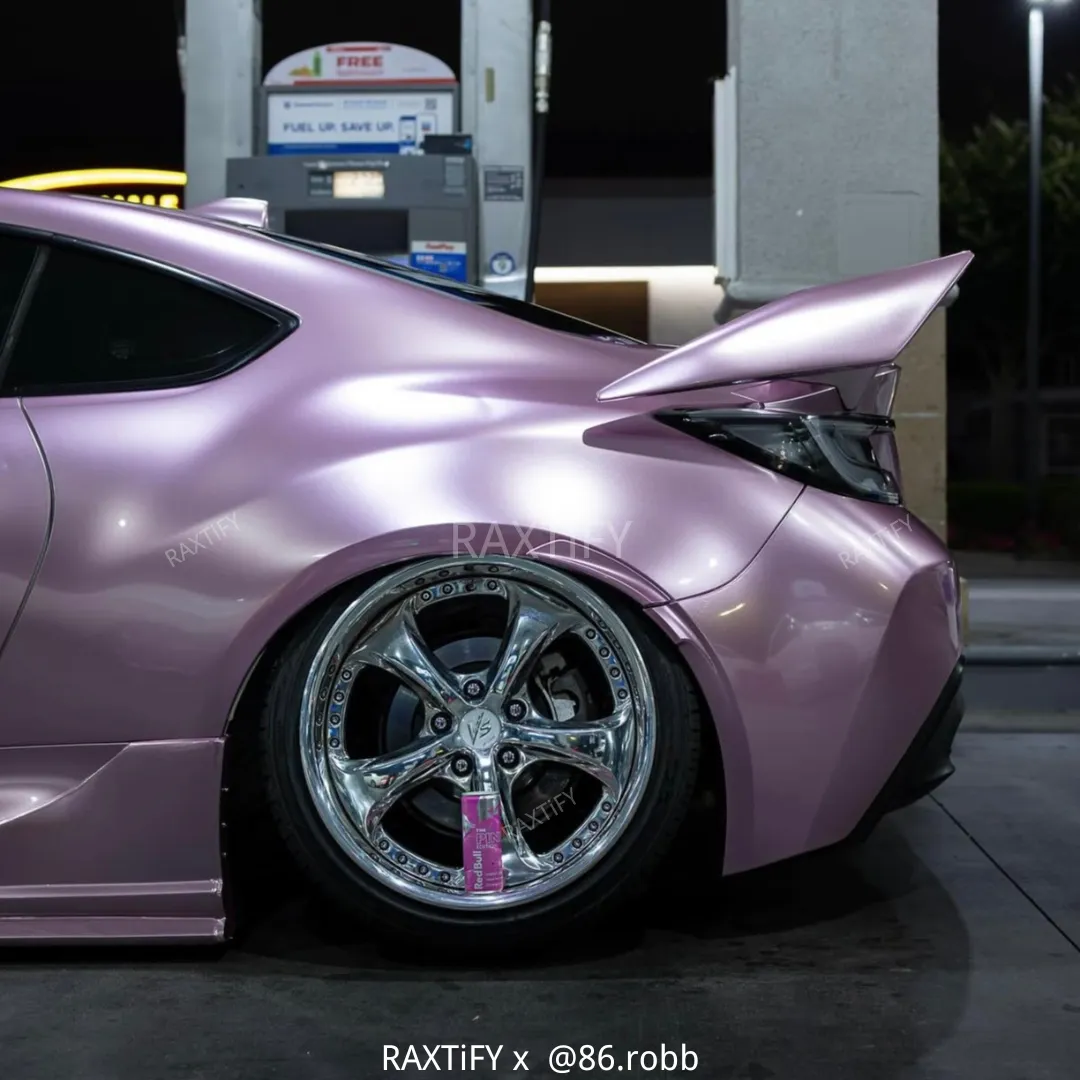 Gloss Metallic Passion Pink Vinyl Wrap