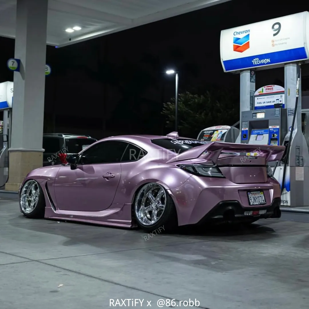 Gloss Metallic Passion Pink Vinyl Wrap