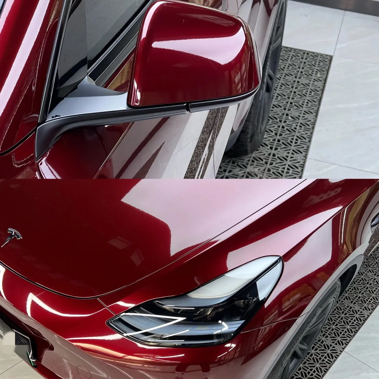 Gloss Metallic Rufous Red Vinyl Wrap