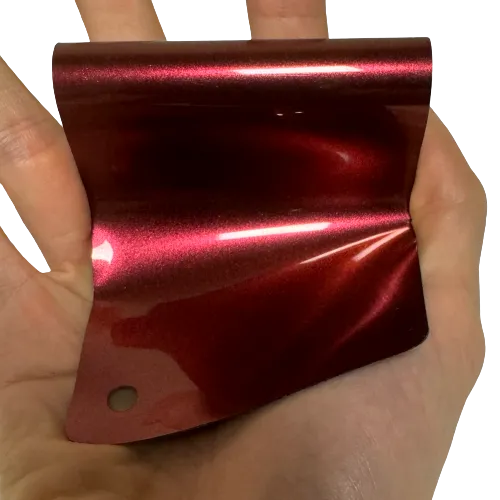 Gloss Metallic Rufous Red Vinyl Wrap