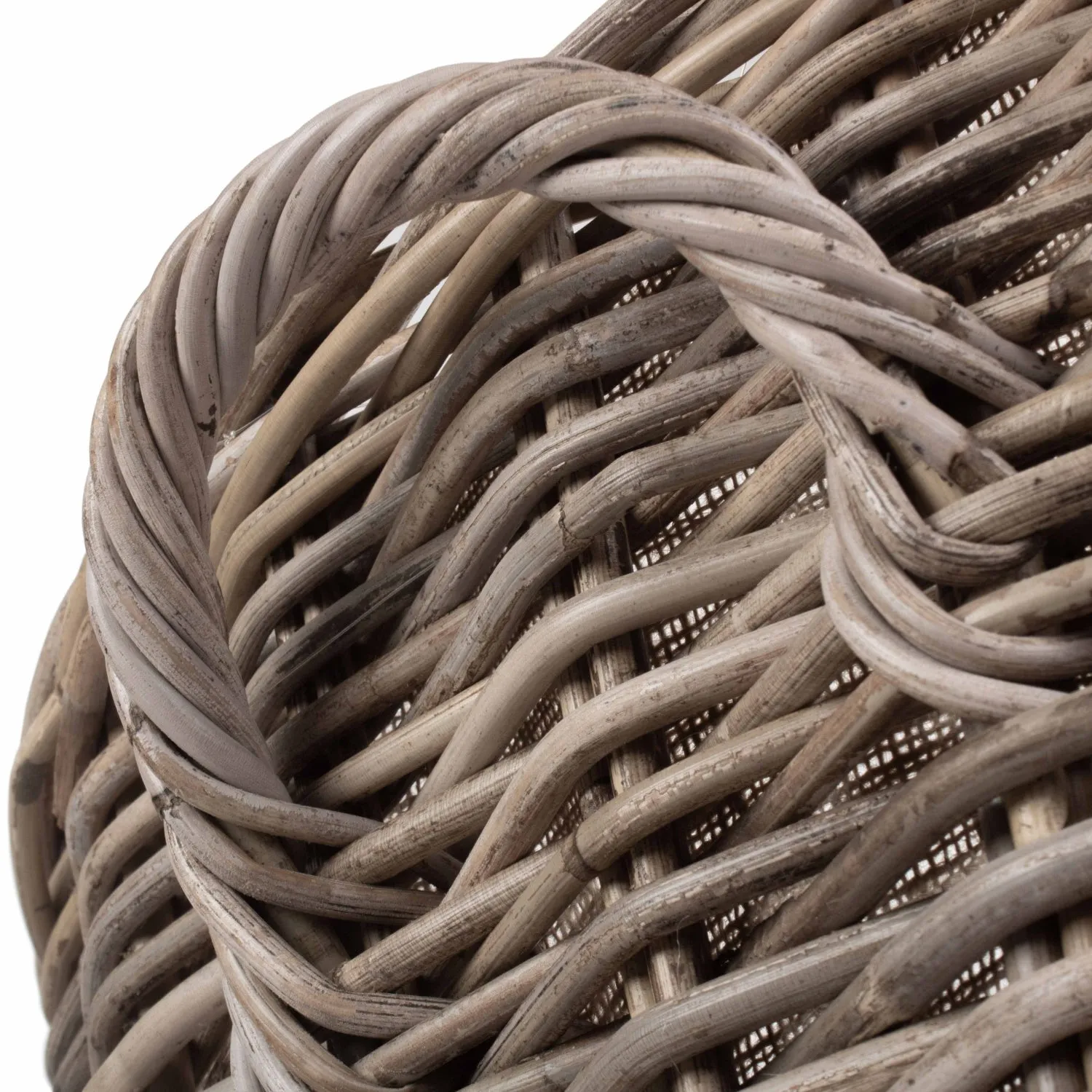 Grand Rattan Cordura Lined Log Basket