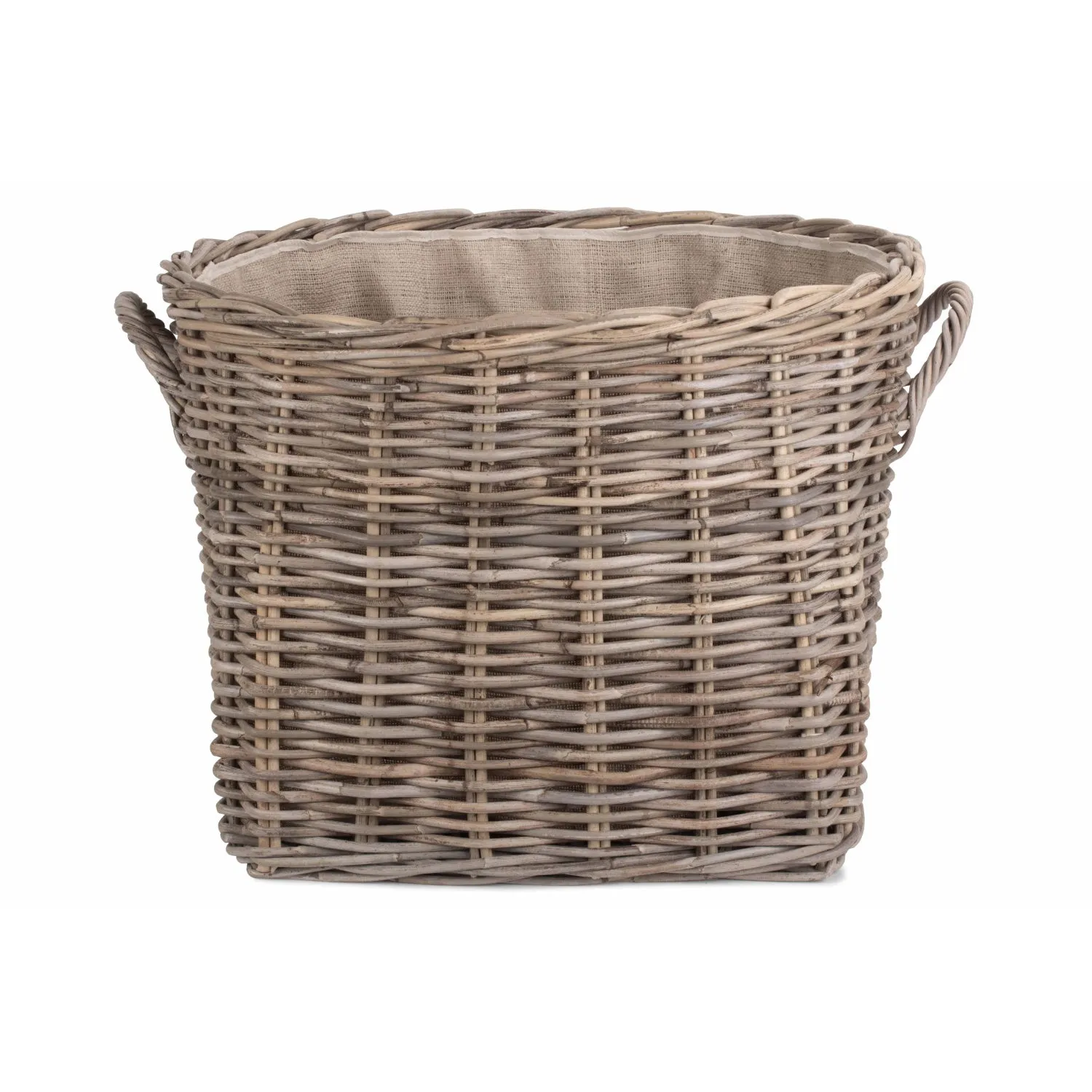 Grand Rattan Cordura Lined Log Basket