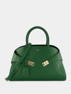 Green Hug Medium Handbag