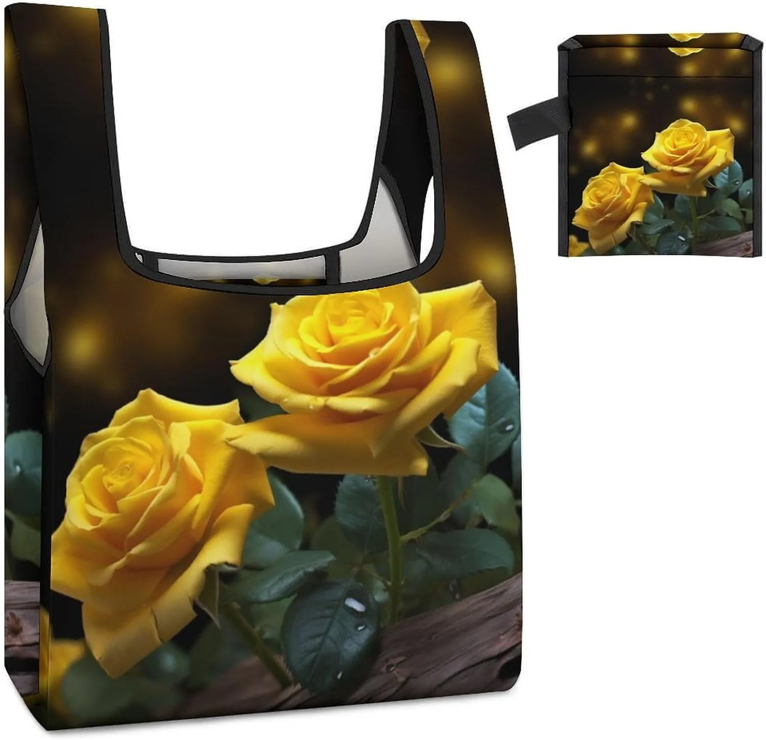 Grocery Bag Reusable Tote Bag Foldable A Curious Cat Shopping Bag Handbag Washable Shoulder Bag for Travel