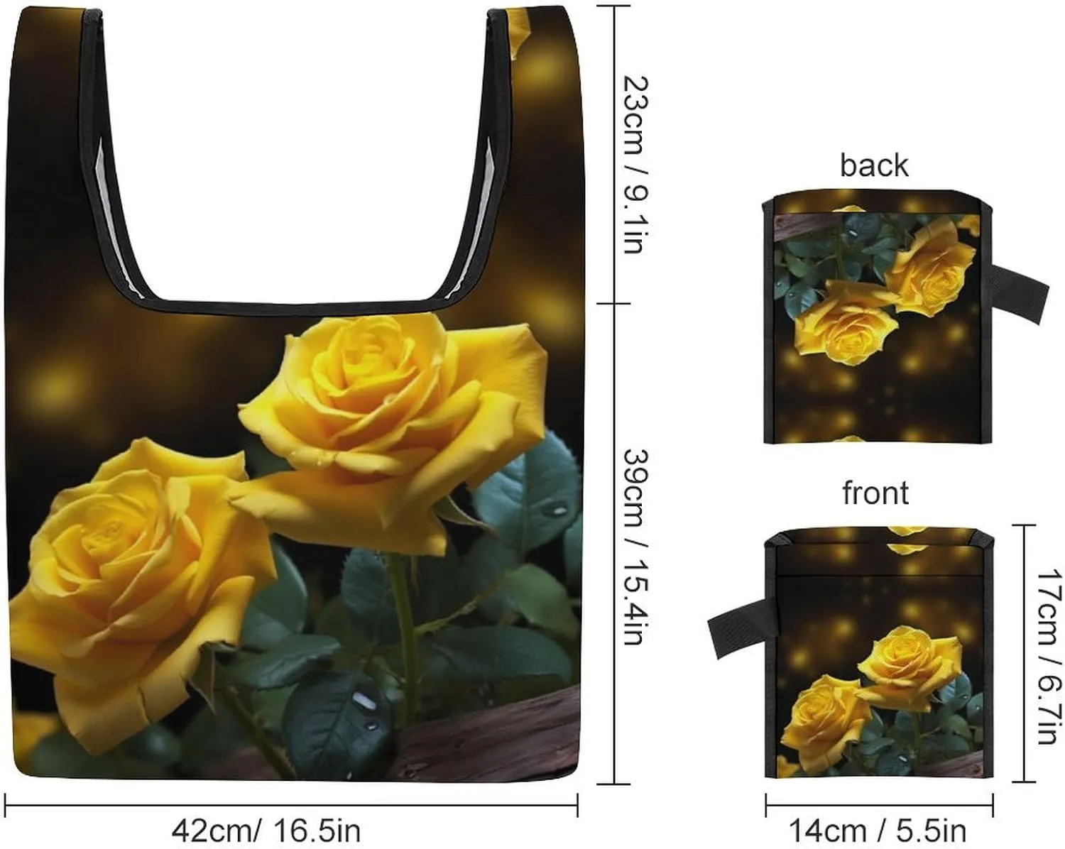 Grocery Bag Reusable Tote Bag Foldable A Curious Cat Shopping Bag Handbag Washable Shoulder Bag for Travel