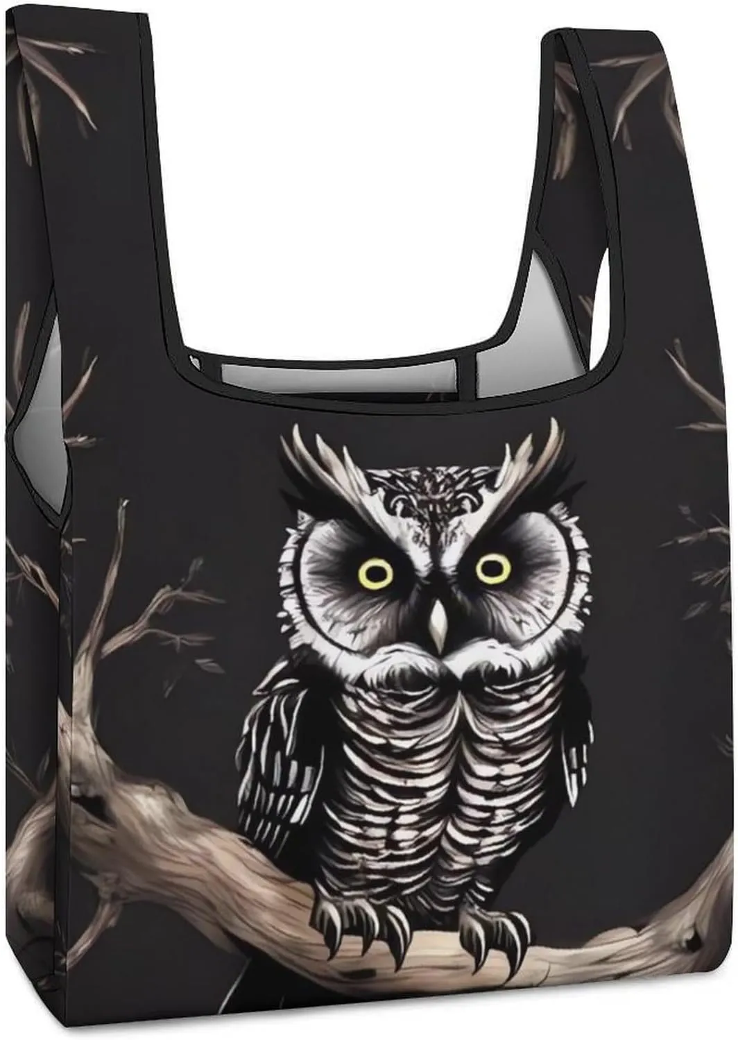 Grocery Bag Reusable Tote Bag Line Floral Rose Flowers Design Shopping Bag Handbag Foldable Shoulder Bag for Travel