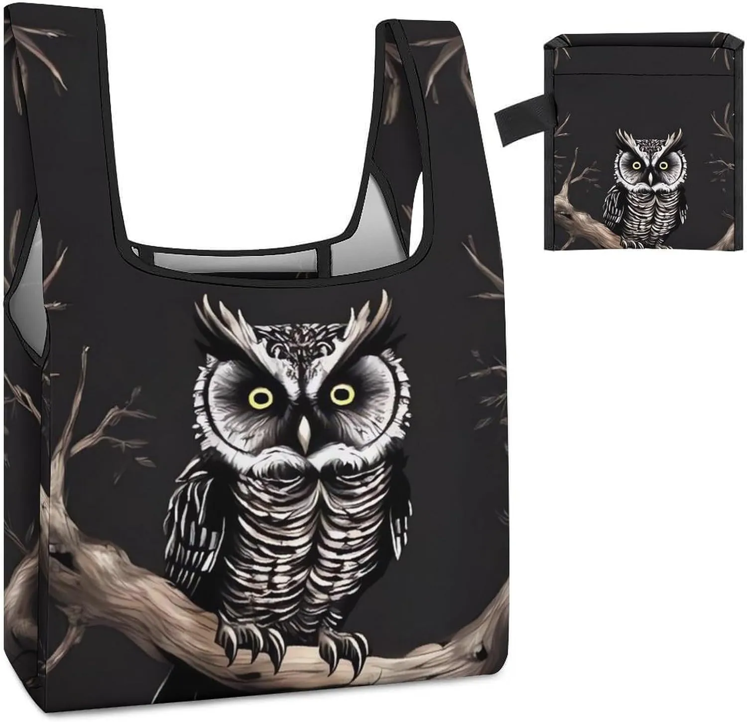 Grocery Bag Reusable Tote Bag Line Floral Rose Flowers Design Shopping Bag Handbag Foldable Shoulder Bag for Travel