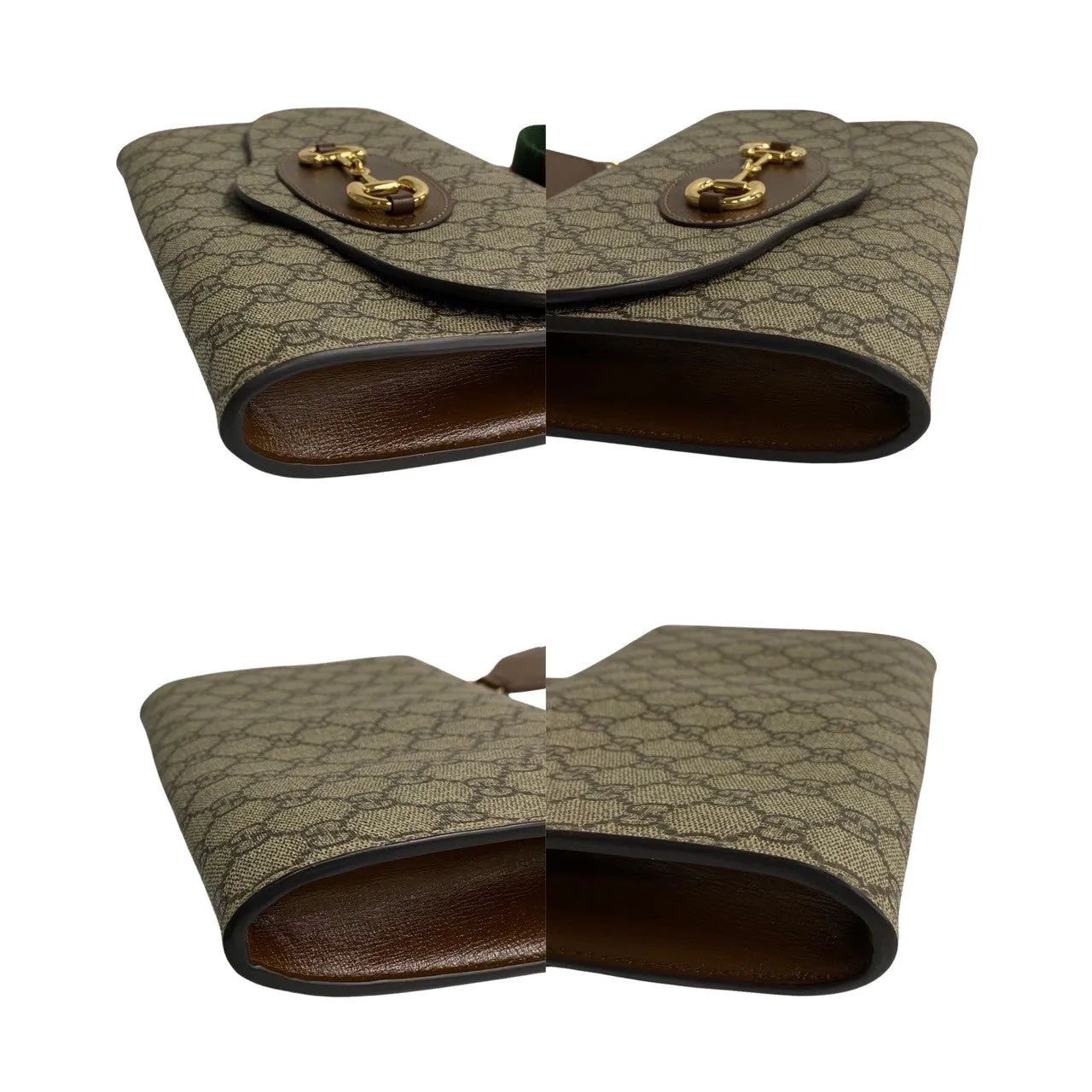 Gucci  Shoulder Bag Brown Leather