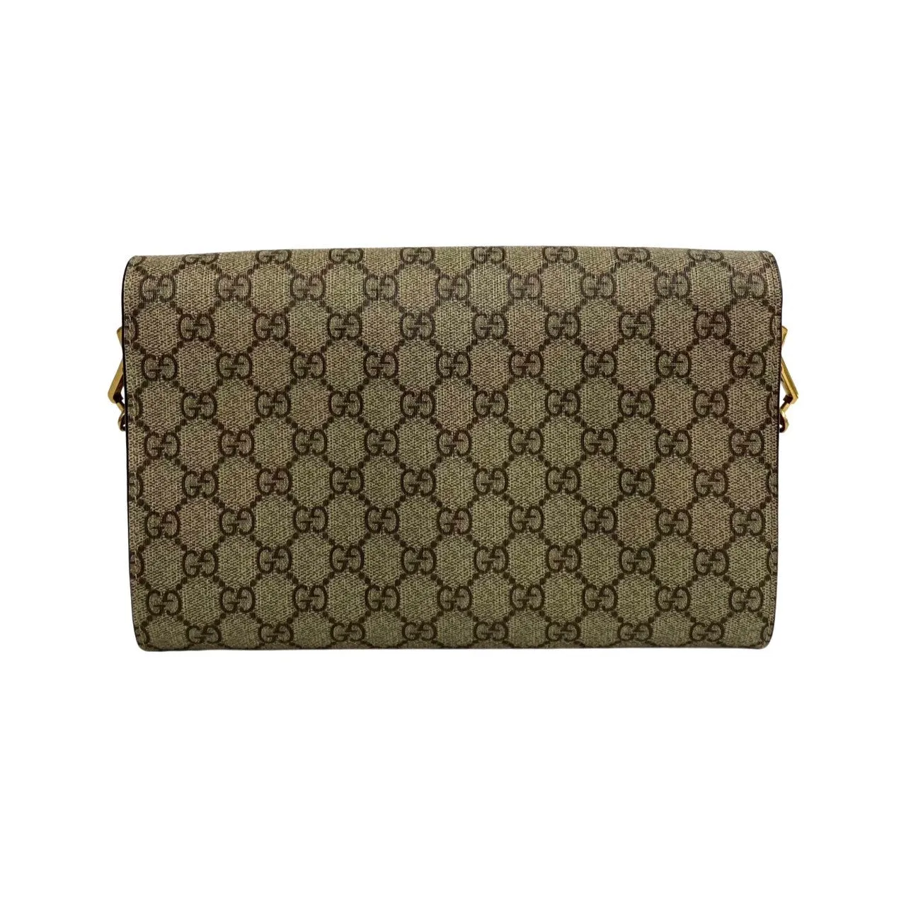 Gucci  Shoulder Bag Brown Leather