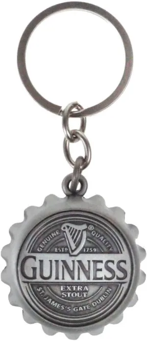 Guinness Cap Key Ring/Bottle Opener