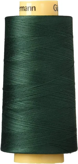 Gutermann Natural Cotton Thread Solids, 3281-Yard, Hunter (3000C-8113)