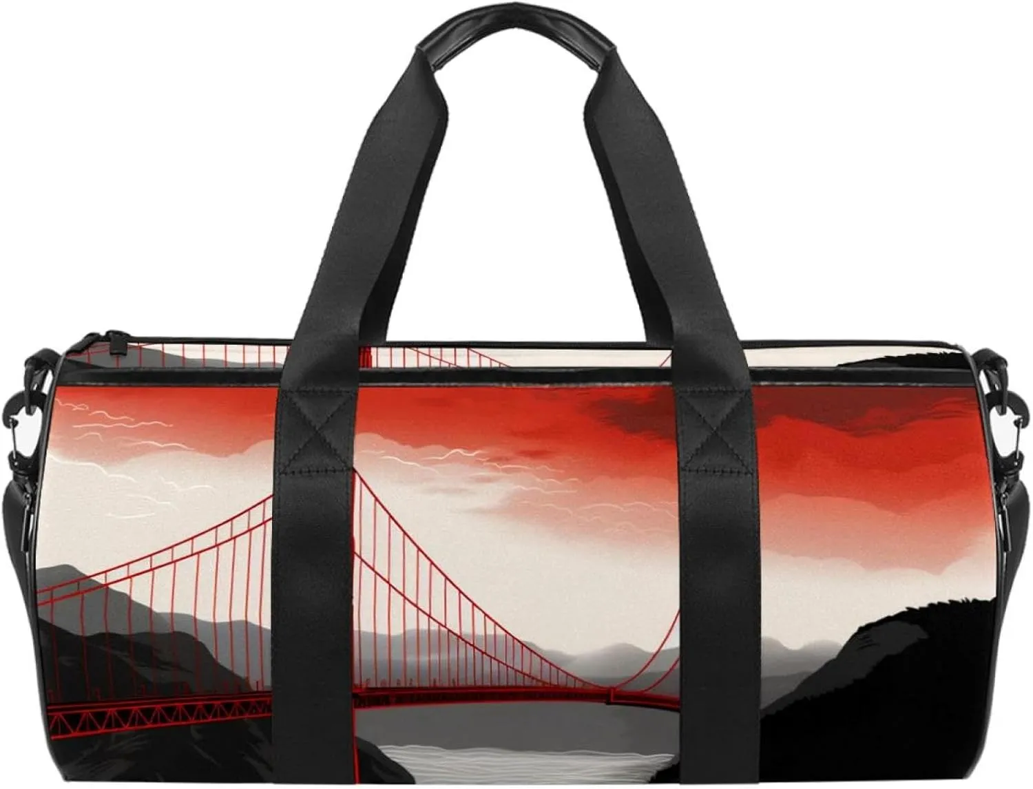Gym Bags for Men,Travel Duffel Bags for Women,Bridge,Workout Bag