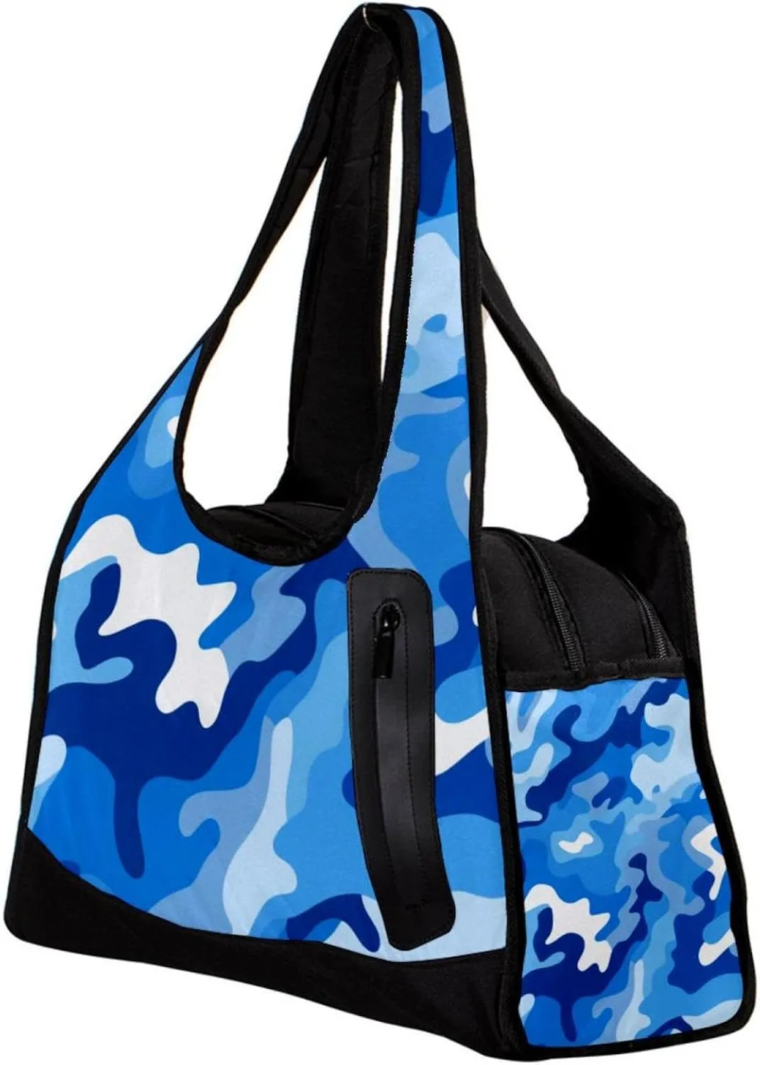 Gym Bags for Men,Travel Duffel Bags for Women,Camou Flag Blue,Workout Bag