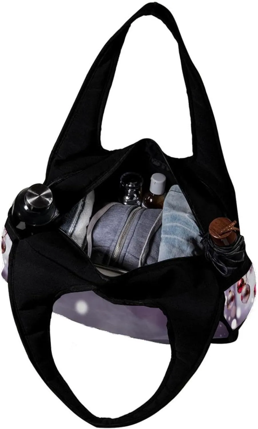 Gym Bags for Women,Duffle Bag for Travel,Christmas Decoration Ball Snowflake,Gym Bag for Men