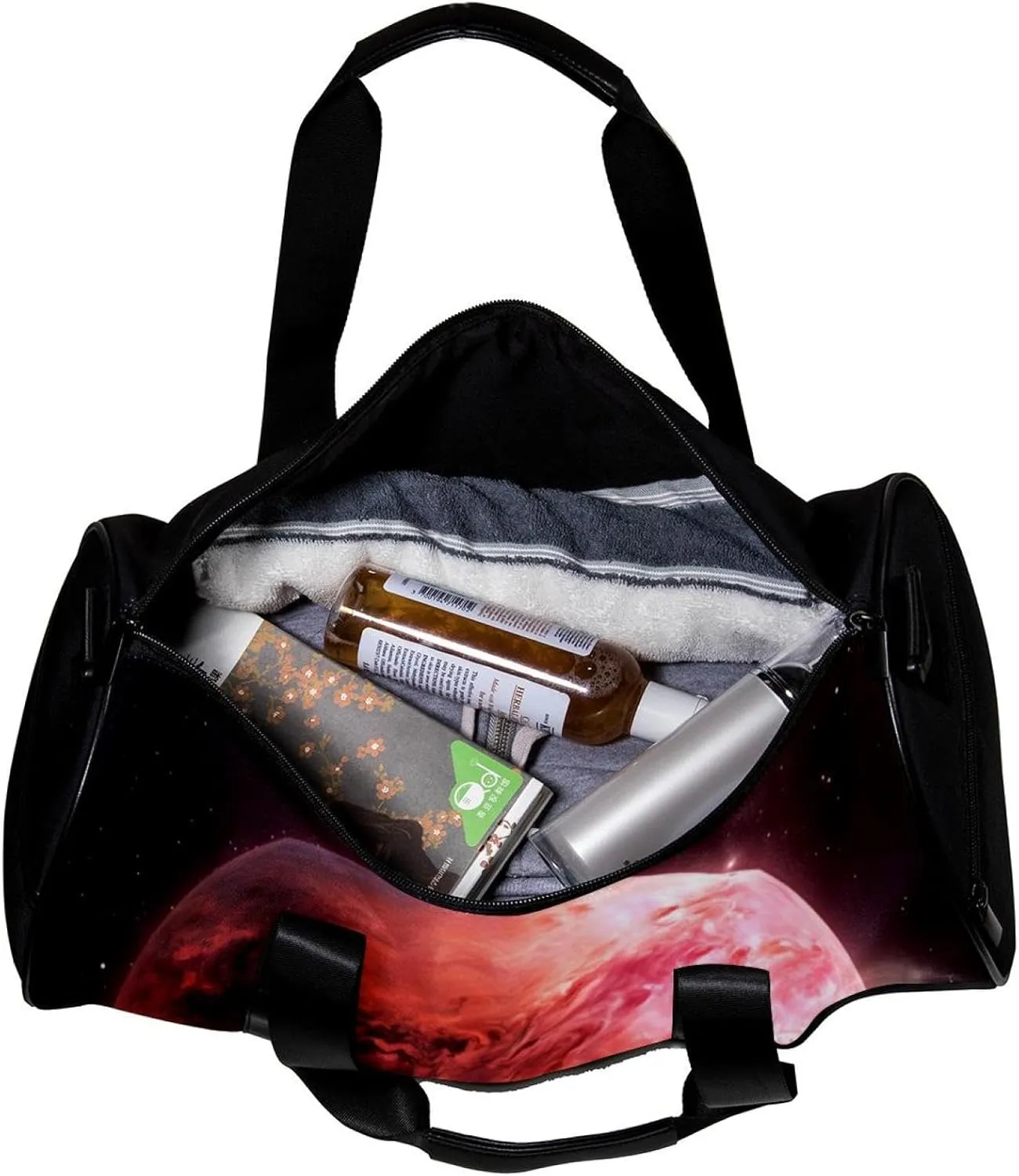 Gym Bags for Women,Duffle Bag for Travel,Universe Space Planet Galaxy,Gym Bag for Men