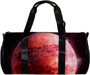 Gym Bags for Women,Duffle Bag for Travel,Universe Space Planet Galaxy,Gym Bag for Men