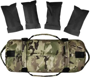 Heavy-Duty Workout Sandbag - Strength Training Bag with Multiple Handles | Ideal for Gym, Outdoor Fitness, Running, and Yoga, Enhances Muscle Endurance and Full-Body Workouts