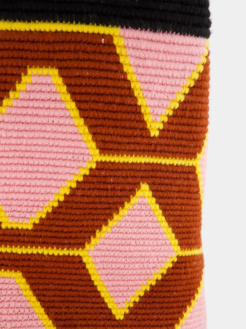 Hexagon Cylinder Shoulder Bag