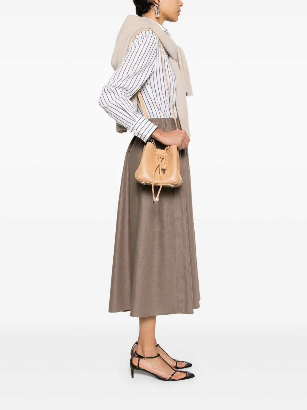 Hogan pre hogan hocket mini läder hobo väska