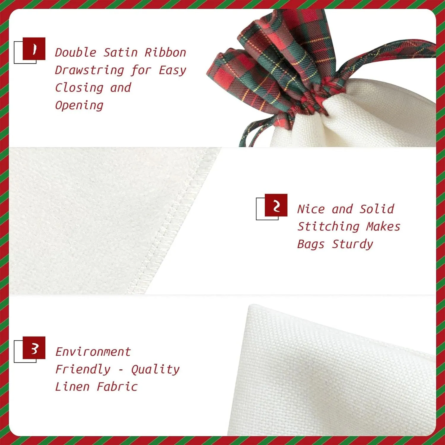 HQaxsfQxnr Christmas Gift Bag Drawstring Gift Bag for Christmasc Puppy Surrounded by Love Gift Bag for Christmasc Linen Wrapping Bag Christmas Drawstring Bag for Party Wrapping