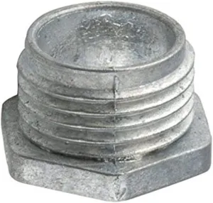 Hubbell-Raco 1663 Offset Chase Conduit Nipple, Non-Insulated, Die Cast Zinc, 3/4" Trade Size (Pack of 50), Gray