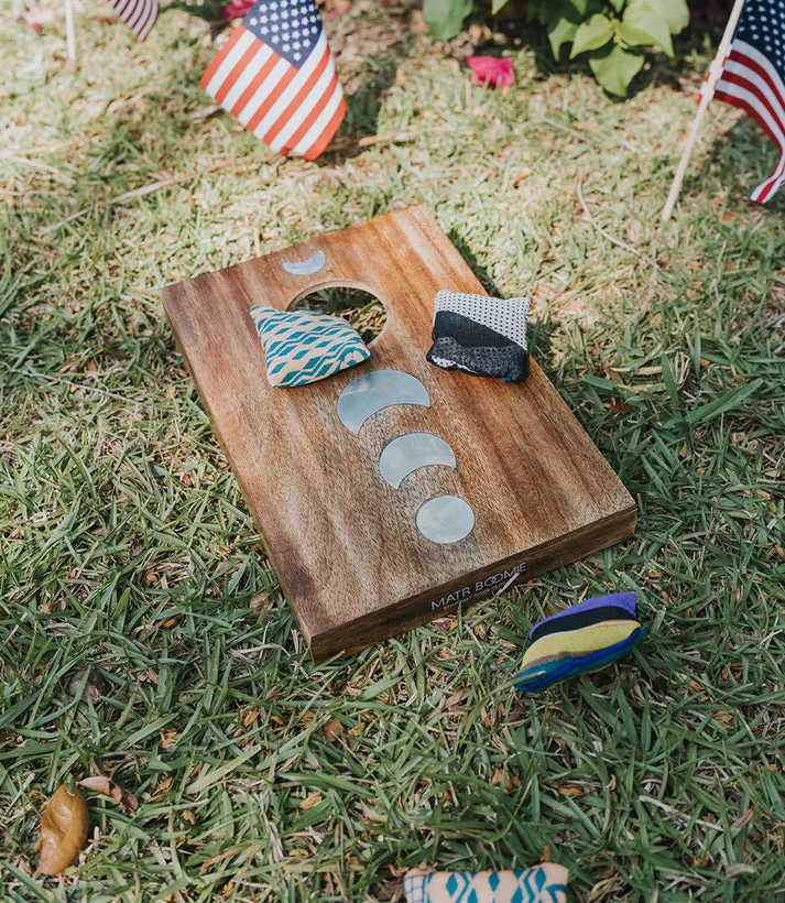 Indukala Moon Phase Cornhole