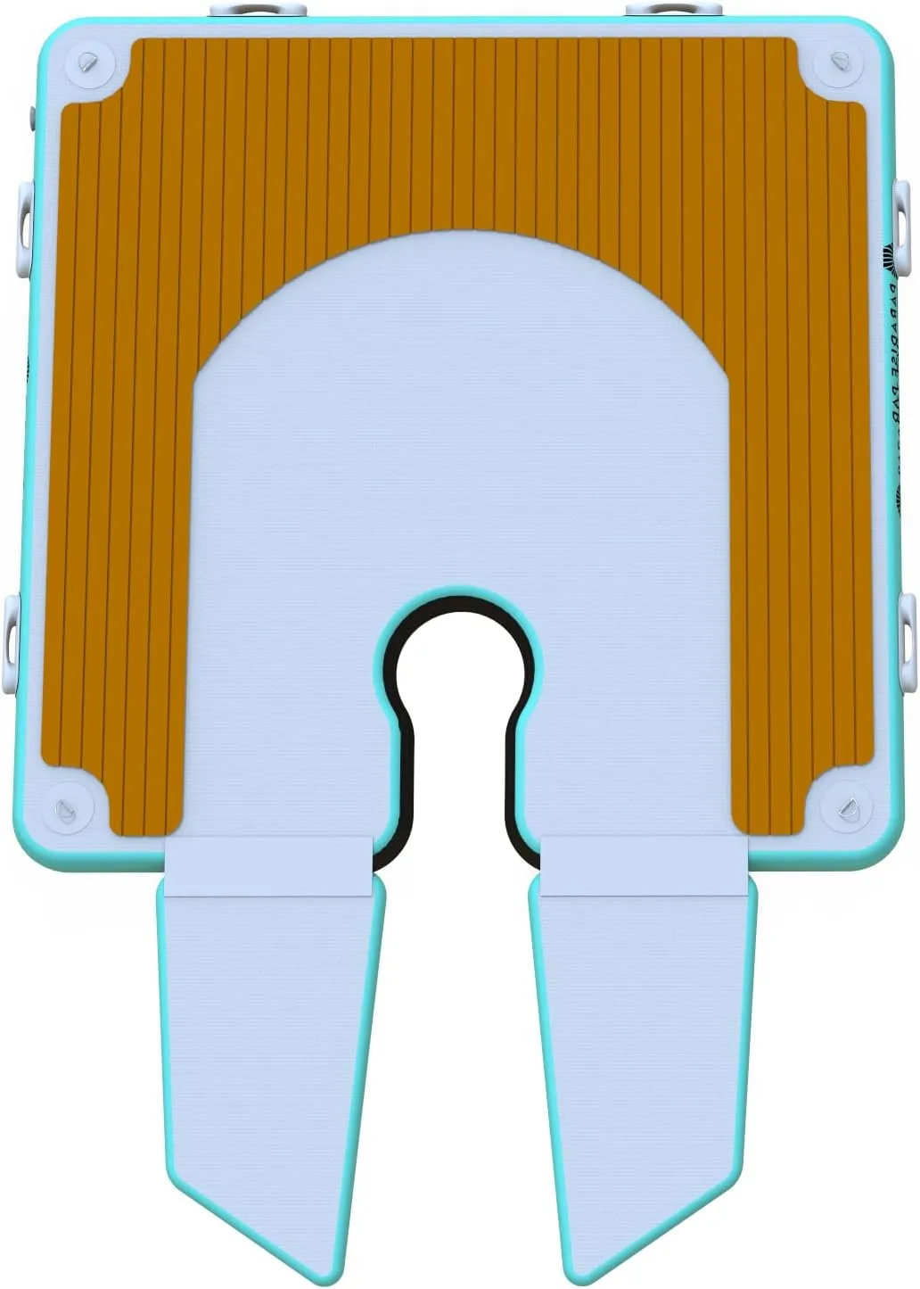 Inflatable Dock for Efoil Boards | Non-Slip EVA Foam Decking | Floating Swim Platform | Hydrofoil Board Accessories