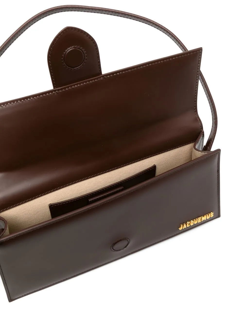 Jacquemus le bambino lång läder axelväska