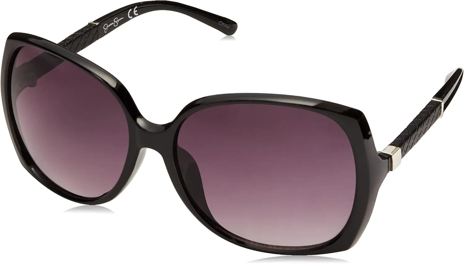Jessica Simpson Women's J5839 Oversized Butterfly Sunglasses