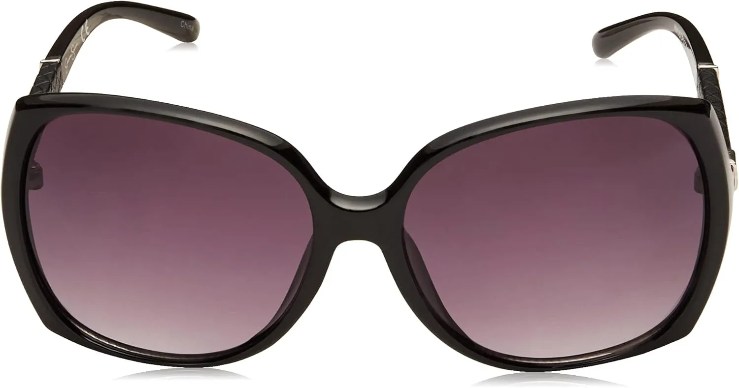 Jessica Simpson Women's J5839 Oversized Butterfly Sunglasses