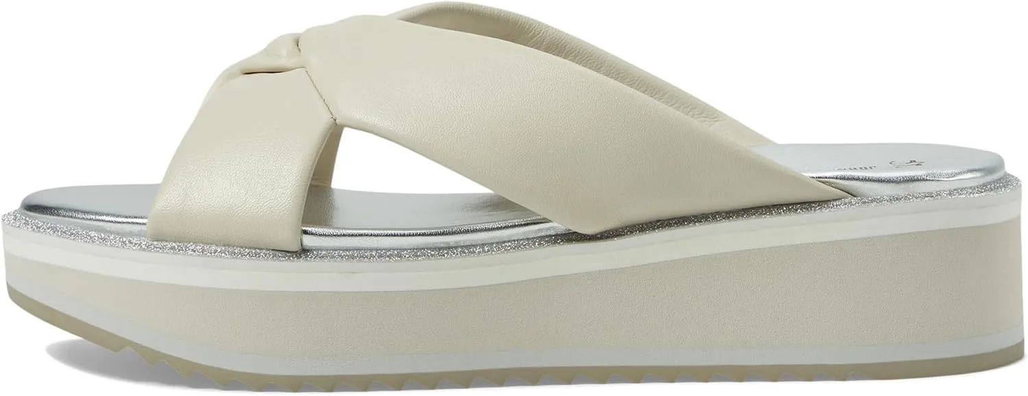 Johnston & Murphy Women's Grace Cross Band Slide Slipper