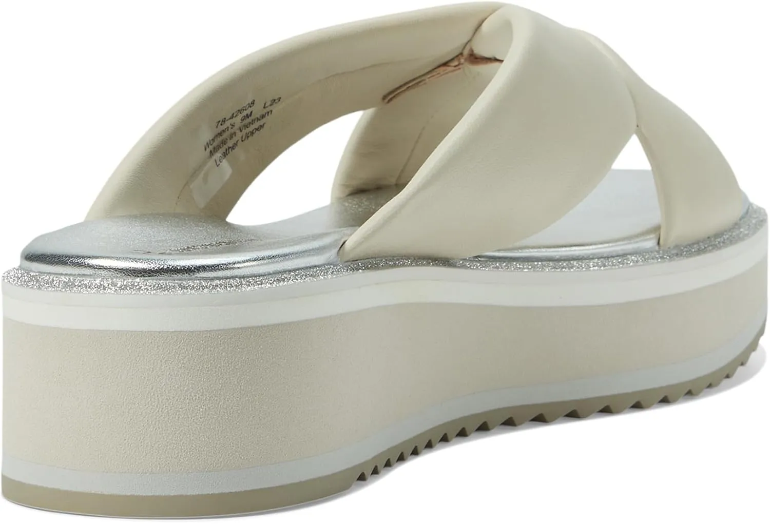 Johnston & Murphy Women's Grace Cross Band Slide Slipper