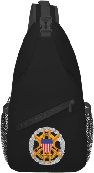 Joint Chiefs of Staff Seal Crossbody Bags For Women Men Chest Backpack Gym Shoulder Bag Travel Outdoor Sports Casual Crossbody Bags