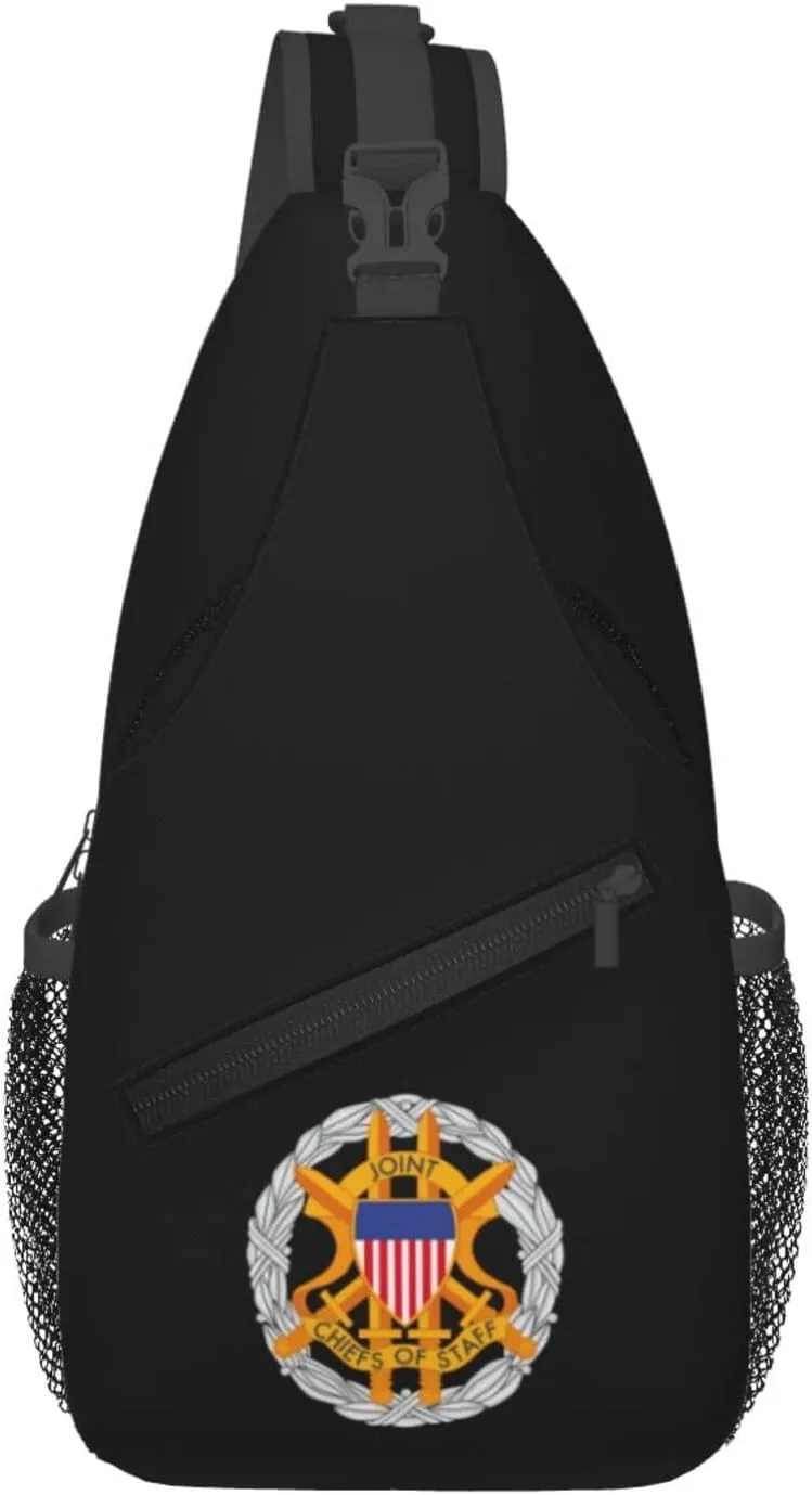 Joint Chiefs of Staff Seal Crossbody Bags For Women Men Chest Backpack Gym Shoulder Bag Travel Outdoor Sports Casual Crossbody Bags