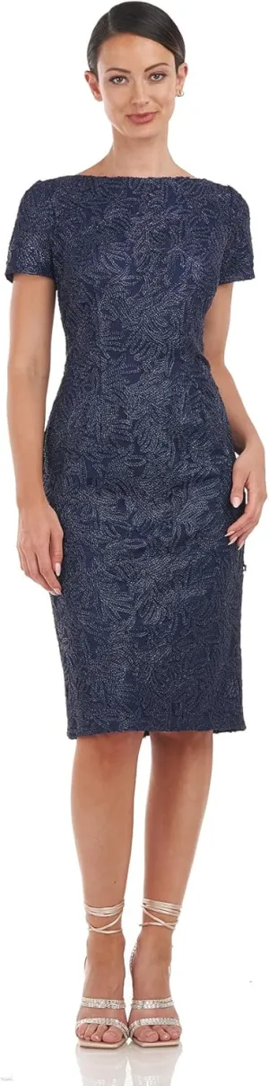 JS Collections Women's Scarlet Knee Length Dress
