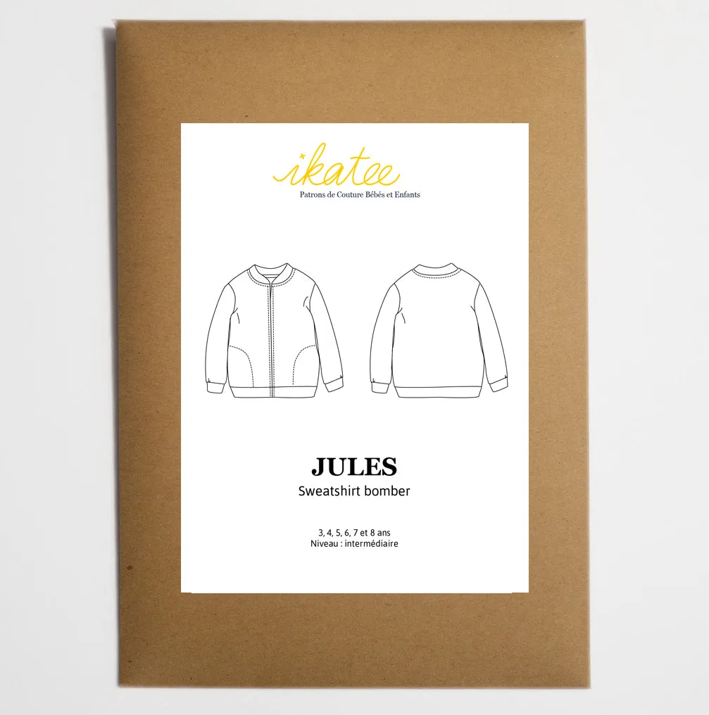 JULES Bomber - Kids 3Y/12Y • Pattern