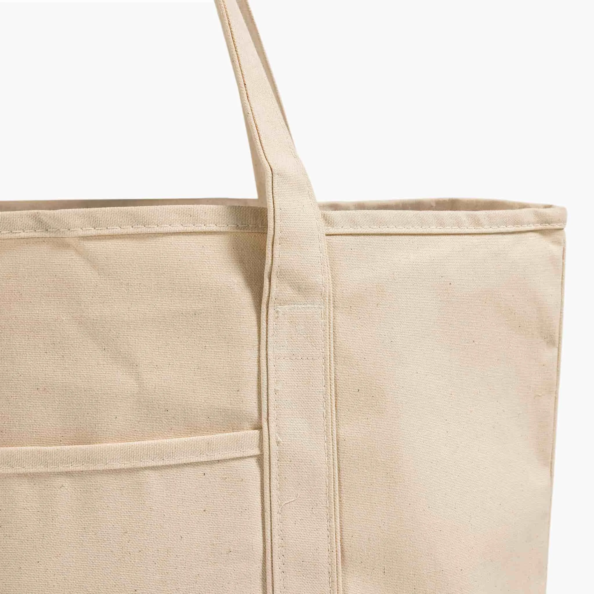 Jumbo Size - Deluxe Heavyweight Canvas Tote Bags