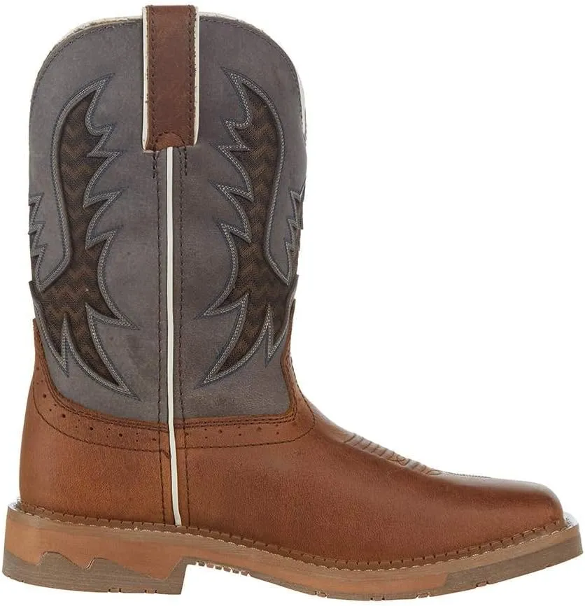 Justin Men's Bolt 11" Stampede Soft Toe Work Boot