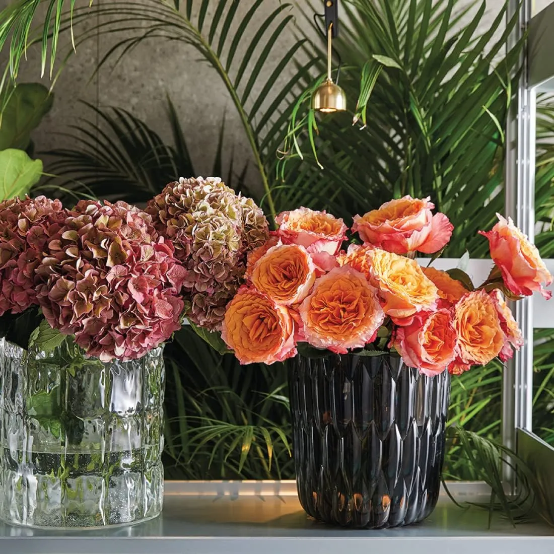 Kartell Jelly Vase by Patricia Urquiola, Pack of 2, Metallic Copper
