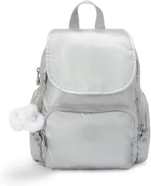 Kipling City Zip Mini Metallic Backpack
