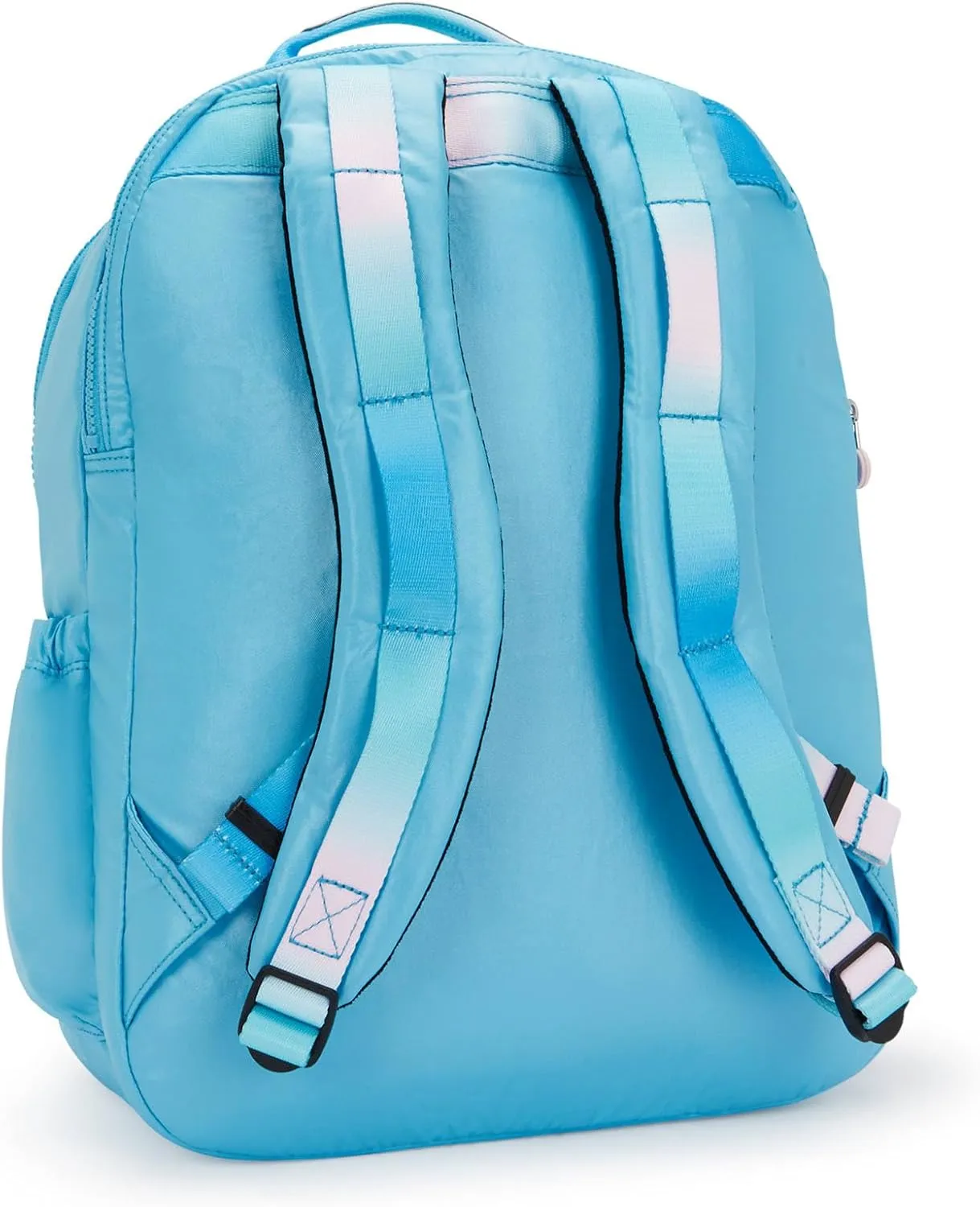 Kipling Seoul Extra Large Metallic 17" Laptop Backpack Sea Blue Met