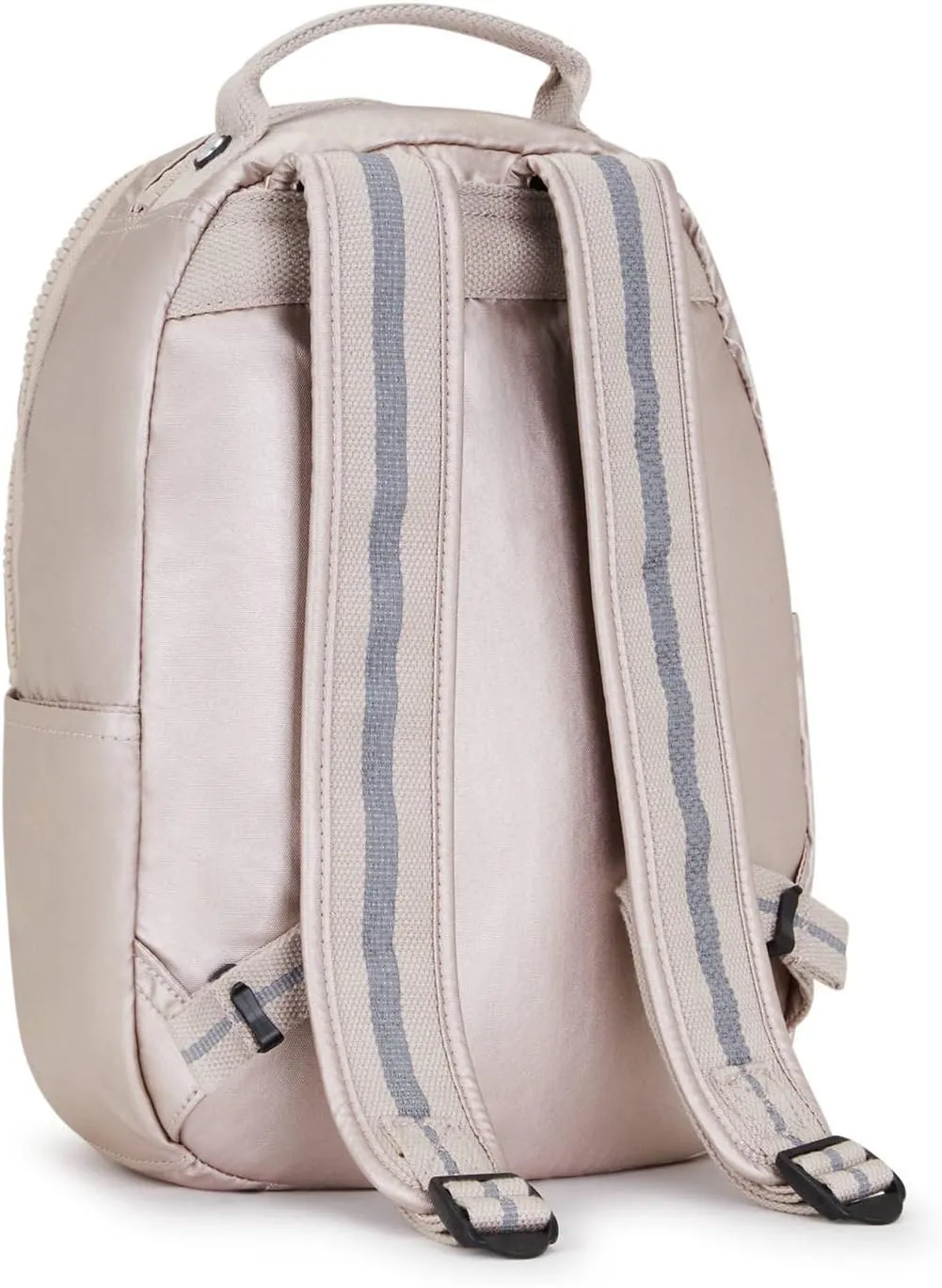 Kipling Seoul Small Metallic Tablet Backpack Metallic Rose
