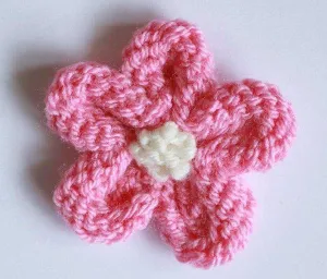 Knitted Flower Tutorial - Downloadable PDF